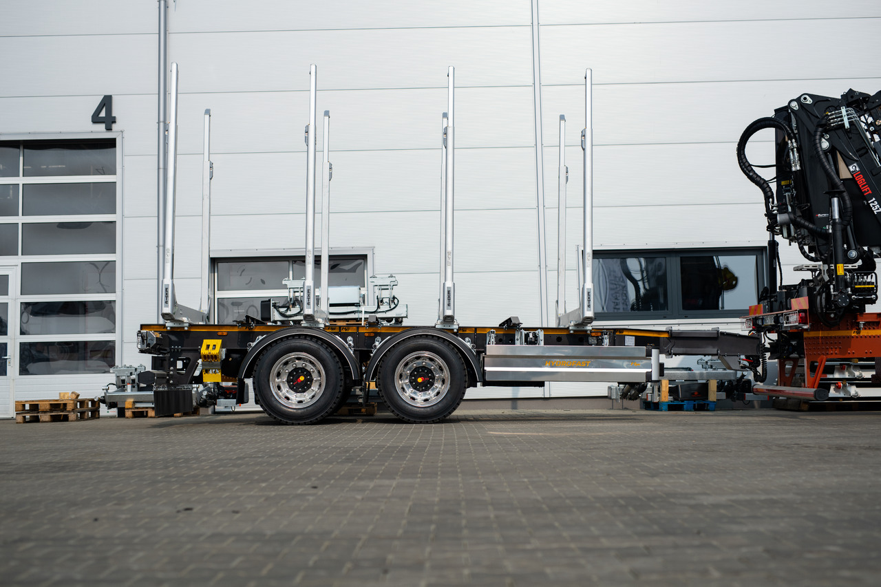 Hydrofast Przyczepa tandem od przewozu drewna na stanie / Timber tandem trailer in stock /Tandem-Anhänger aus Holz/ - Rimorchio trasporto legname: foto 1 Hydrofast Przyczepa tandem od przewozu drewna na stanie / Timber tandem trailer in stock /Tandem-Anhänger aus Holz/ - Rimorchio trasporto legname: foto 1