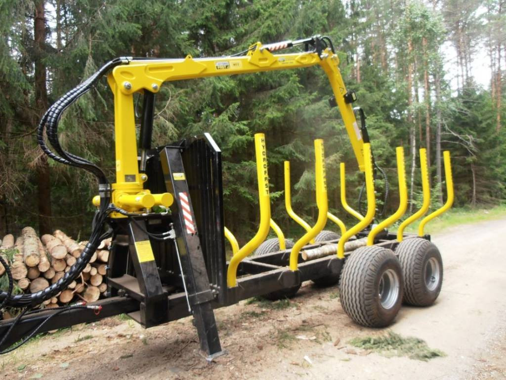 Hydrofast Timber Harvesting Trailer/Forstanhänger/Przyczepka do zrywki drewna H9 - Rimorchio forestale: foto 2 Hydrofast Timber Harvesting Trailer/Forstanhänger/Przyczepka do zrywki drewna H9 - Rimorchio forestale: foto 2