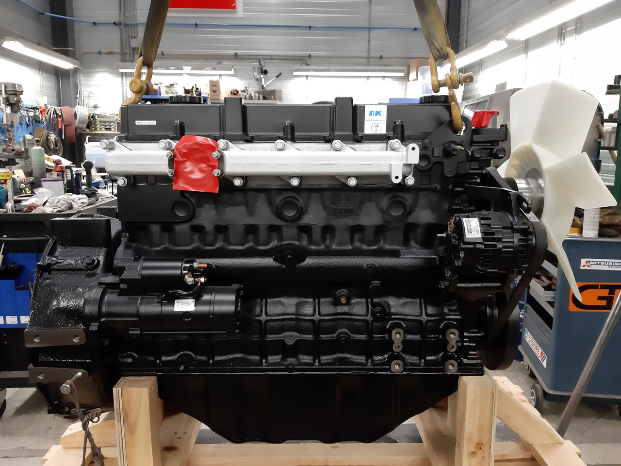 Mitsubishi New engine S6S 70Kw @ 2500 rpm - Motore per Escavatore: foto 2 Mitsubishi New engine S6S 70Kw @ 2500 rpm - Motore per Escavatore: foto 2