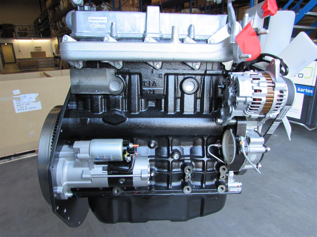 Mitsubishi S4S- 35.3Kw @ 2250 rpm - Motore per Carrello elevatore: foto 3 Mitsubishi S4S- 35.3Kw @ 2250 rpm - Motore per Carrello elevatore: foto 3