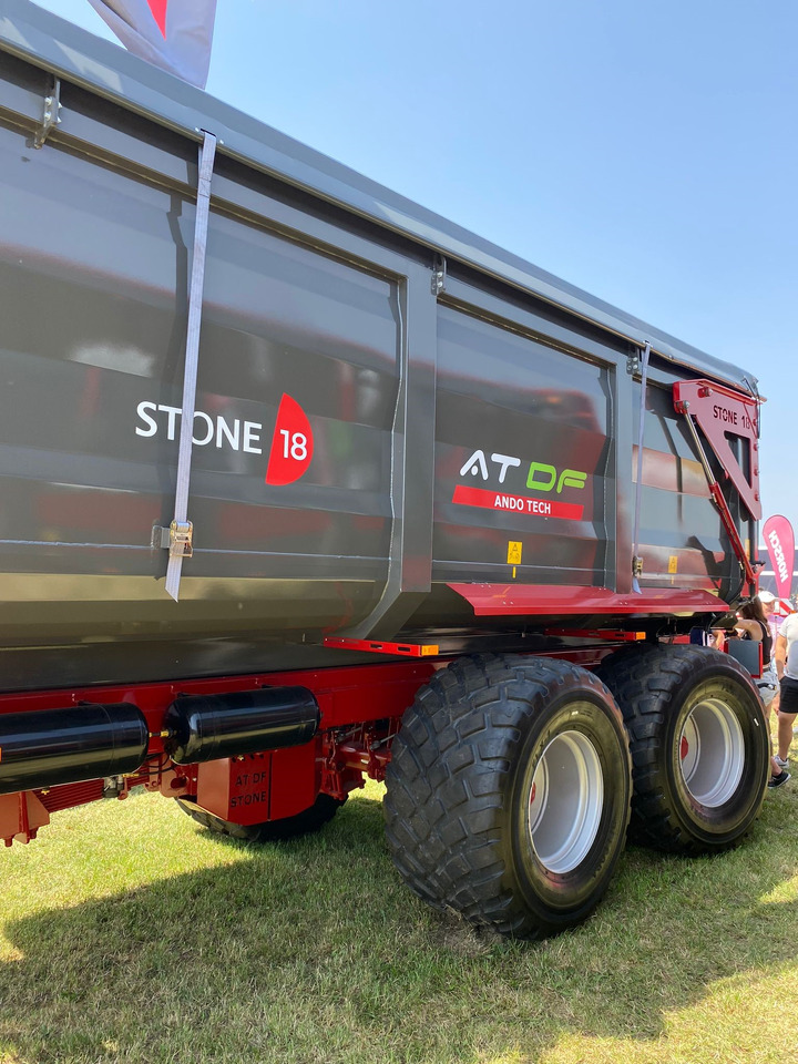 Ando Tech Tandemkipper / Trailer / Remorque / Rimorchio / Монолитный прицеп / Przyczepa skorupowa 16,3 t - Rimorchio a cassone agricolo: foto 2 Ando Tech Tandemkipper / Trailer / Remorque / Rimorchio / Монолитный прицеп / Przyczepa skorupowa 16,3 t - Rimorchio a cassone agricolo: foto 2