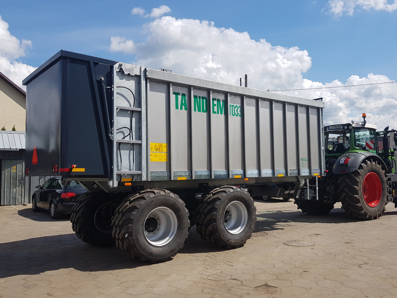 Spandiletame nuovo Auto-Agro Mistreuer / Manure spreader / Epandeur à fumier / Rimorchio spandiconcime / Abonadora / Разбрасыватель органических удобрений / Rozrzutnik obornika Tandem N268: foto 21
