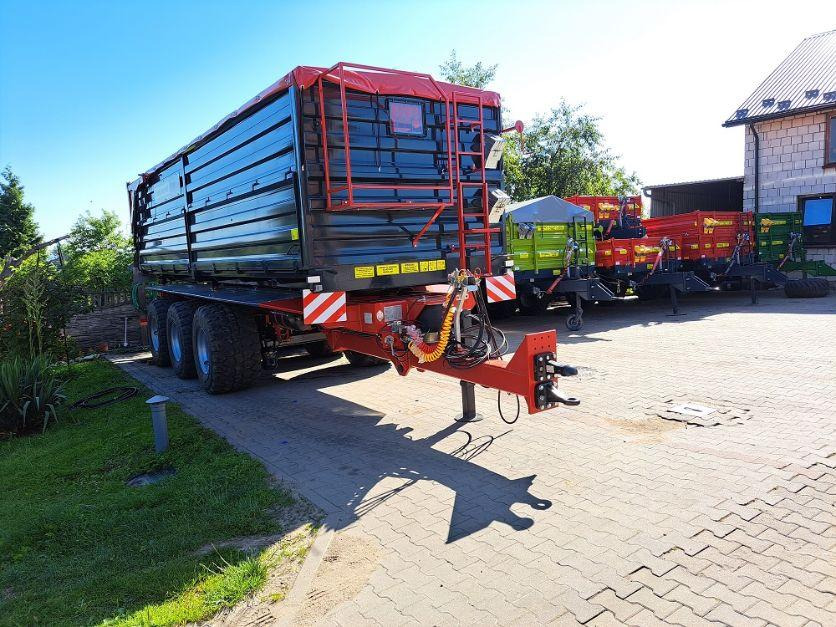 Techmont Anhänger / Trailer / Remorque / Rimorchio / Прицеп / Przyczepa tridem PTW 21 t - Rimorchio a cassone agricolo: foto 5 Techmont Anhänger / Trailer / Remorque / Rimorchio / Прицеп / Przyczepa tridem PTW 21 t - Rimorchio a cassone agricolo: foto 5
