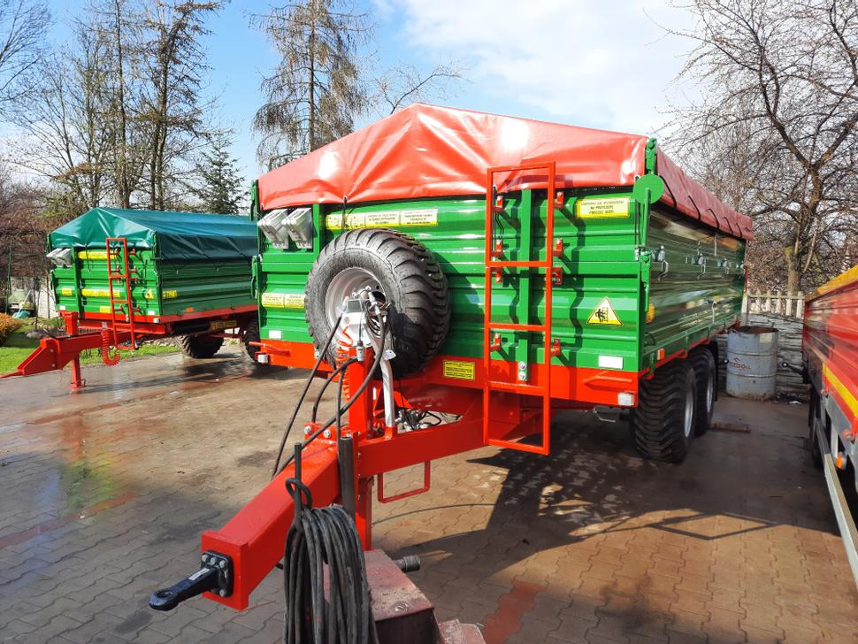 Techmont Anhänger / Trailer / Remorque / Rimorchio / Прицеп двухосный тандем / Przyczepa tandem PTTCW 310 10 t - Rimorchio a cassone agricolo: foto 4 Techmont Anhänger / Trailer / Remorque / Rimorchio / Прицеп двухосный тандем / Przyczepa tandem PTTCW 310 10 t - Rimorchio a cassone agricolo: foto 4