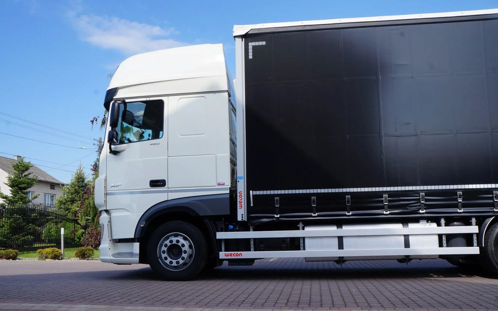 DAF XF 480 EURO 6 ZESTAW TANDEM PRZEJAZDOWY 120 M3 7,7 M + 7,7 M WECON - Camion centinato: foto 3 DAF XF 480 EURO 6 ZESTAW TANDEM PRZEJAZDOWY 120 M3 7,7 M + 7,7 M WECON - Camion centinato: foto 3
