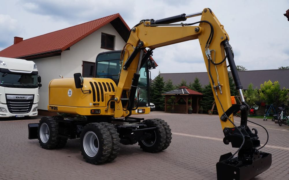 Terex TW 85 Koparka kołowa Sprowadzona silnik DEUTZ Stan Wzorowy - Escavatore gommato: foto 4 Terex TW 85 Koparka kołowa Sprowadzona silnik DEUTZ Stan Wzorowy - Escavatore gommato: foto 4