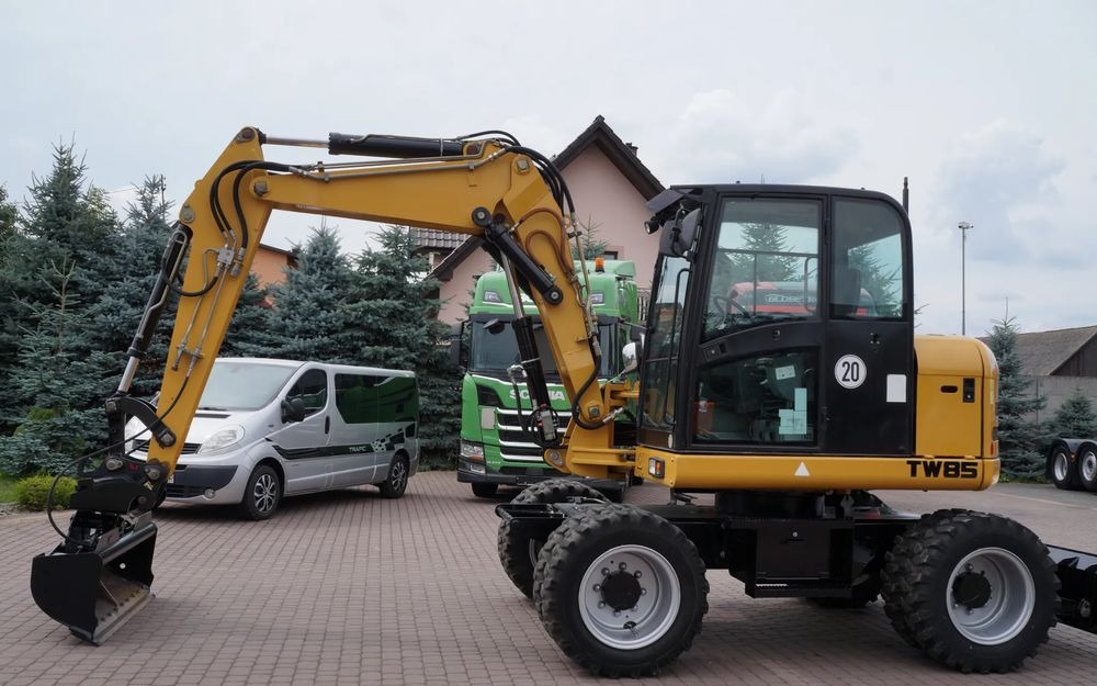 Terex TW 85 Koparka kołowa Sprowadzona silnik DEUTZ Stan Wzorowy - Escavatore gommato: foto 2 Terex TW 85 Koparka kołowa Sprowadzona silnik DEUTZ Stan Wzorowy - Escavatore gommato: foto 2
