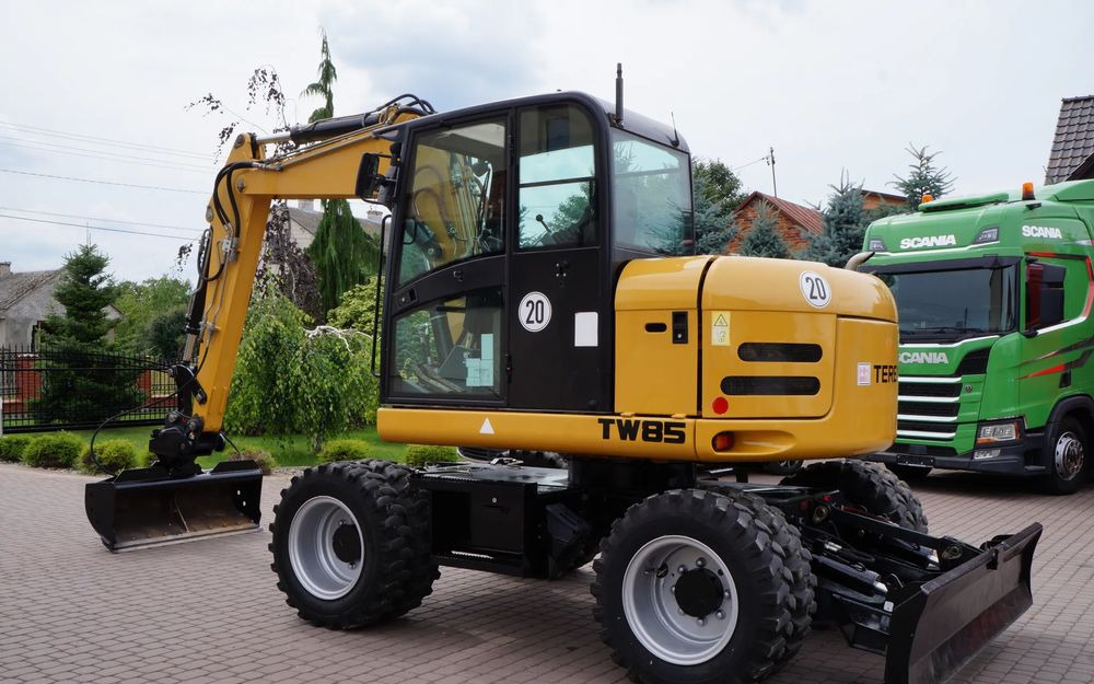 Terex TW 85 Koparka kołowa Sprowadzona silnik DEUTZ Stan Wzorowy - Escavatore gommato: foto 1 Terex TW 85 Koparka kołowa Sprowadzona silnik DEUTZ Stan Wzorowy - Escavatore gommato: foto 1