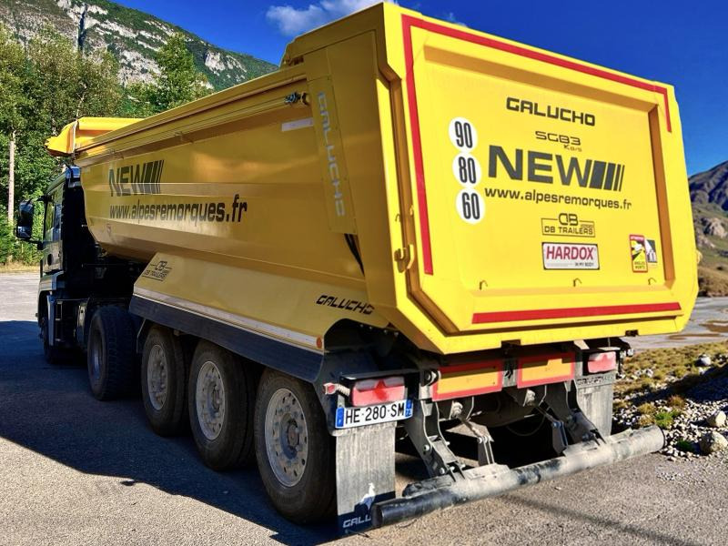 Galucho SGB3 Semi-remorque benne TP 3 essieux - Semirimorchio ribaltabile: foto 3 Galucho SGB3 Semi-remorque benne TP 3 essieux - Semirimorchio ribaltabile: foto 3