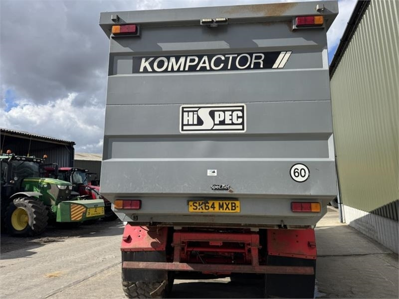 Hi Spec Kompactor K40 Ejector Trailer - Rimorchio agricolo: foto 3 Hi Spec Kompactor K40 Ejector Trailer - Rimorchio agricolo: foto 3