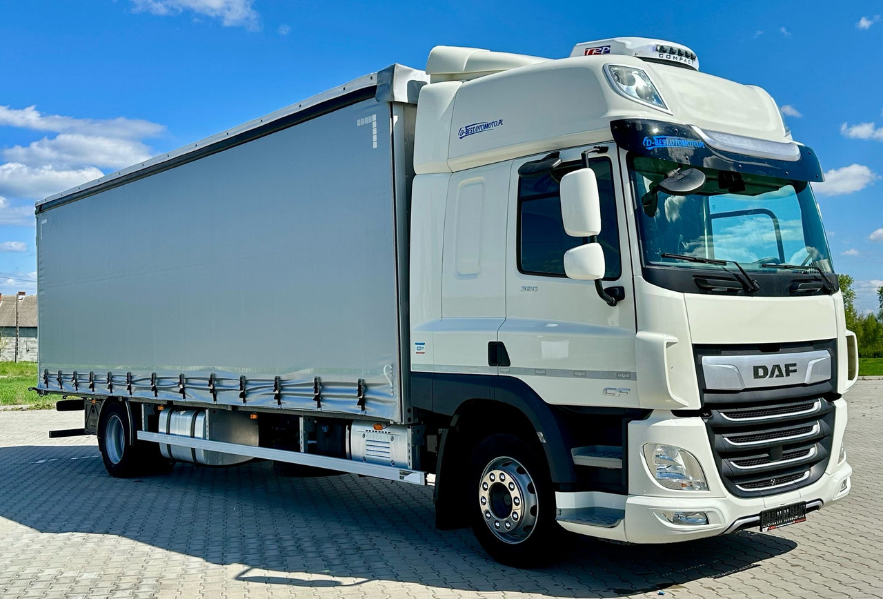 DAF CF 320 / FIRANKA / 21 EUROPALET / SYPIALKA / AUTOMAT / KLIMA POSTOJOWA / 2021 ROK TO - Camion centinato: foto 1 DAF CF 320 / FIRANKA / 21 EUROPALET / SYPIALKA / AUTOMAT / KLIMA POSTOJOWA / 2021 ROK TO - Camion centinato: foto 1