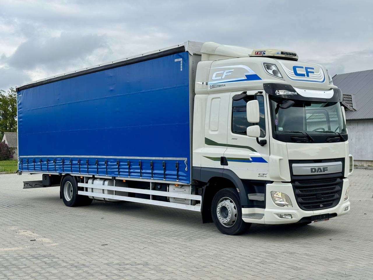 DAF CF 320 / FIRANKA / 24 EUROPALETY / SYPIALKA / AUTOMAT / KLIMA POSTOJOWA / 2017 ROK - Camion centinato: foto 1 DAF CF 320 / FIRANKA / 24 EUROPALETY / SYPIALKA / AUTOMAT / KLIMA POSTOJOWA / 2017 ROK - Camion centinato: foto 1