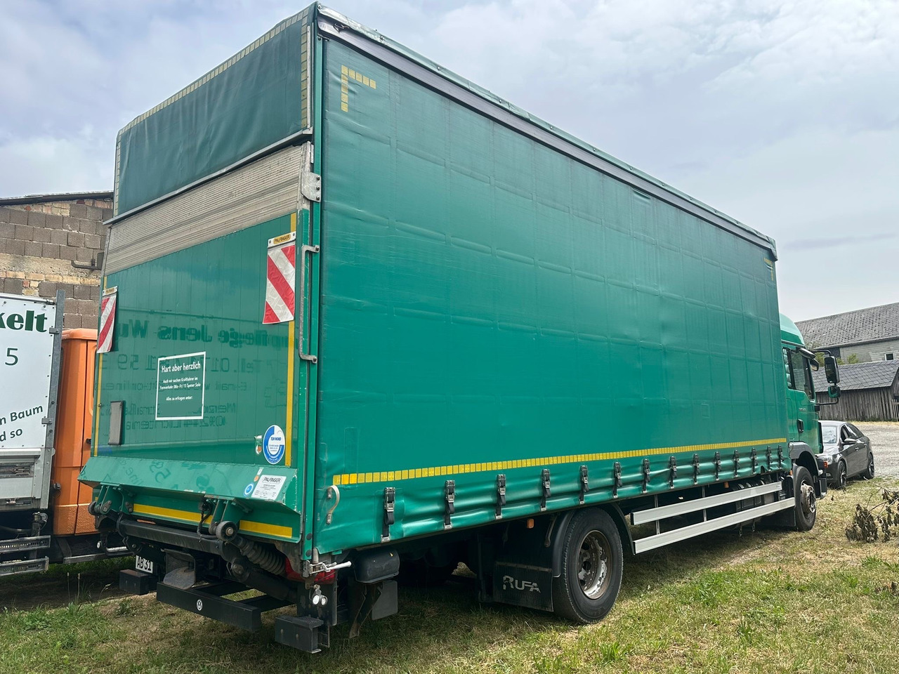 MAN TGM 12.250 / 15.250 / FIRANKA / WINDA / AUTOMAT / 18 PALET / SYPIALKA / 2017 ROK - Camion centinato: foto 3 MAN TGM 12.250 / 15.250 / FIRANKA / WINDA / AUTOMAT / 18 PALET / SYPIALKA / 2017 ROK - Camion centinato: foto 3