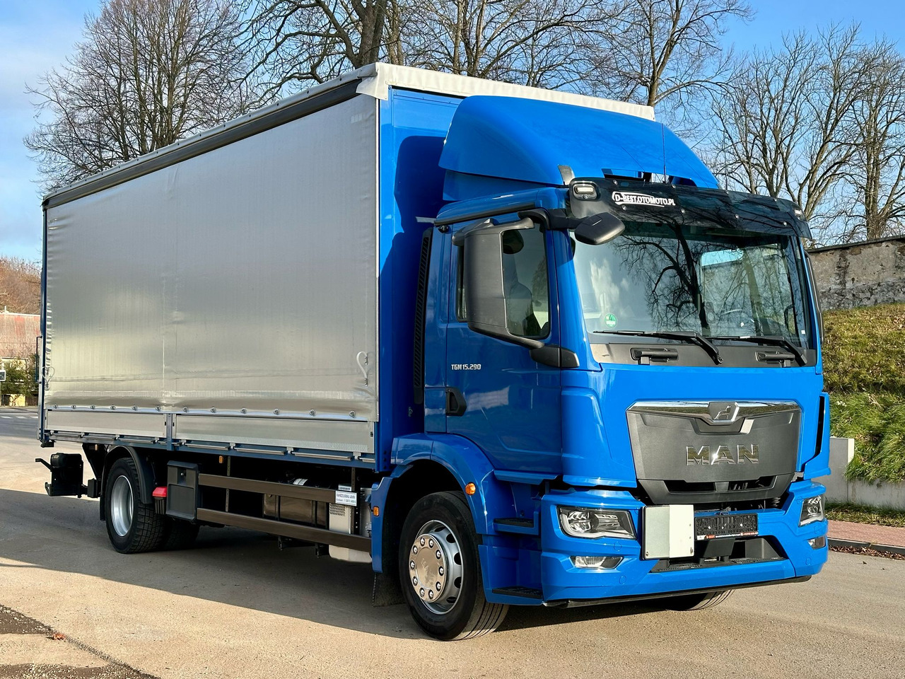 MAN TGM 15.290 / FIRANKA / WINDA / AUTOMAT / 2021 ROK / 18 EUROPALET / 15 T DMC - Camion centinato: foto 1 MAN TGM 15.290 / FIRANKA / WINDA / AUTOMAT / 2021 ROK / 18 EUROPALET / 15 T DMC - Camion centinato: foto 1