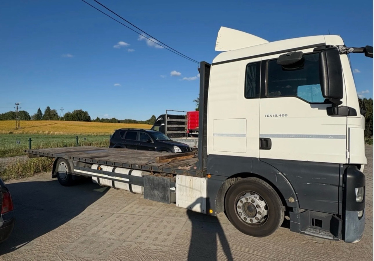 MAN TGX 18.400 / PLATFORMA / 630 TYŚ KM / 2015 ROK / SYPIALKA - Autocarro con pianale/ Cassone fisso: foto 3 MAN TGX 18.400 / PLATFORMA / 630 TYŚ KM / 2015 ROK / SYPIALKA - Autocarro con pianale/ Cassone fisso: foto 3
