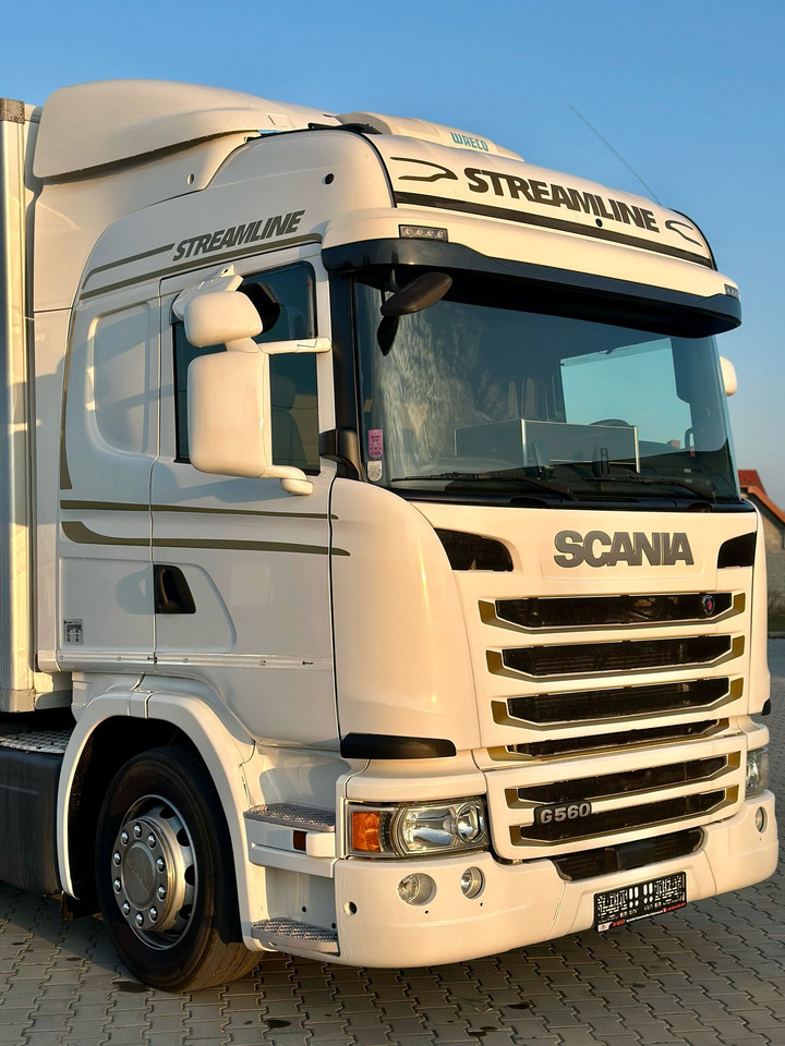 Autocarro cella isotermica SCANIA G360 / IZOTERMA / 6.8 M DŁUGOŚCI / AUTOMAT / CAŁA NA PODUSZKACH / KLIMA POSTOJOWA / ELEKTRYCZNA ROLETA TYŁ / SYPIALKA: foto 6