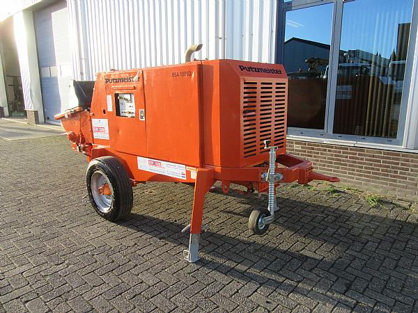 2014 PUTZMEISTER BSA 1005 DC concrete pump - Pompa carrellata per calcestruzzo: foto 3 2014 PUTZMEISTER BSA 1005 DC concrete pump - Pompa carrellata per calcestruzzo: foto 3