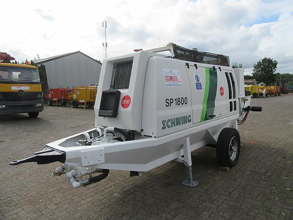 2014 SCHWING BP 1800 D -129 KW static pump - Pompa carrellata per calcestruzzo: foto 4 2014 SCHWING BP 1800 D -129 KW static pump - Pompa carrellata per calcestruzzo: foto 4