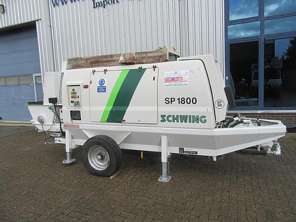 2014 SCHWING BP 1800 D -129 KW static pump - Pompa carrellata per calcestruzzo: foto 2 2014 SCHWING BP 1800 D -129 KW static pump - Pompa carrellata per calcestruzzo: foto 2