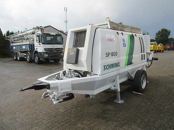 2014 SCHWING BP 1800 D -129 KW static pump - Pompa carrellata per calcestruzzo: foto 3 2014 SCHWING BP 1800 D -129 KW static pump - Pompa carrellata per calcestruzzo: foto 3