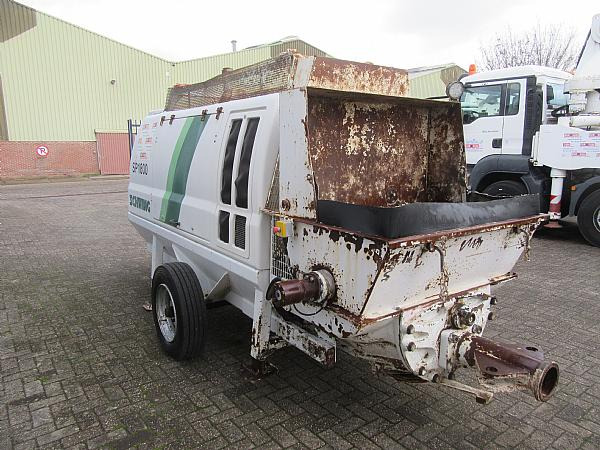 2014 SCHWING SP1800 D 129KW trailer pump - Pompa carrellata per calcestruzzo: foto 5 2014 SCHWING SP1800 D 129KW trailer pump - Pompa carrellata per calcestruzzo: foto 5