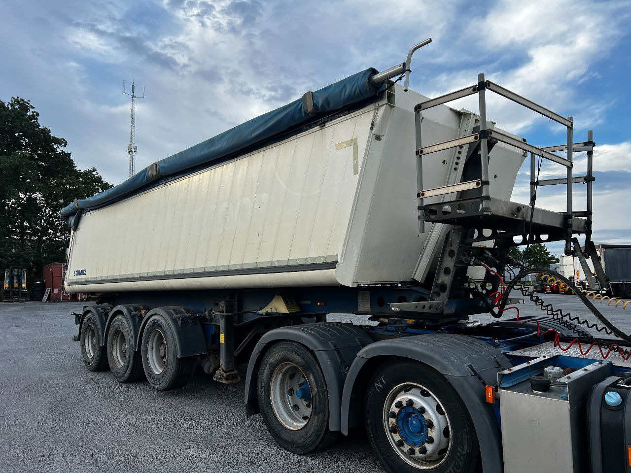 Schmitz Cargobull Gotha 27m3, SAF, ALU - Semirimorchio ribaltabile: foto 3 Schmitz Cargobull Gotha 27m3, SAF, ALU - Semirimorchio ribaltabile: foto 3