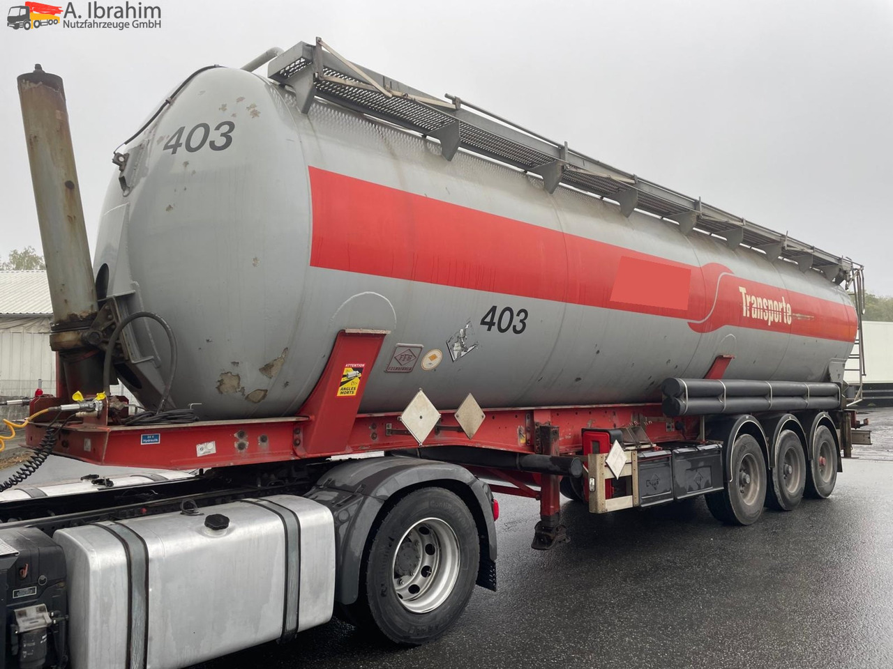 Feldbinder KIP 57.3 Kippsilo 57 m³ | Trommelbremse | 1 Kammer | 24V Bordhydraulik - Semirimorchio silos: foto 1 Feldbinder KIP 57.3 Kippsilo 57 m³ | Trommelbremse | 1 Kammer | 24V Bordhydraulik - Semirimorchio silos: foto 1