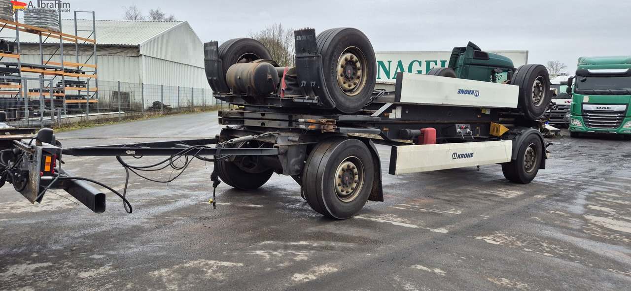 Krone AZ 3x vorhanden SAF Achsen, fertig gestapelt - Rimorchio portacontainer/ Caisse interchangeable: foto 1 Krone AZ 3x vorhanden SAF Achsen, fertig gestapelt - Rimorchio portacontainer/ Caisse interchangeable: foto 1