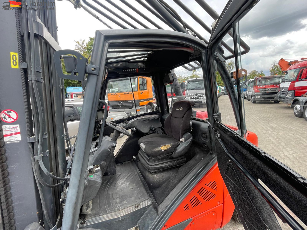 Linde H35T | Arbeitsbreite 2800 mm | Kamera | Voll funktionsfähig - Carrello elevatore a gas: foto 5 Linde H35T | Arbeitsbreite 2800 mm | Kamera | Voll funktionsfähig - Carrello elevatore a gas: foto 5