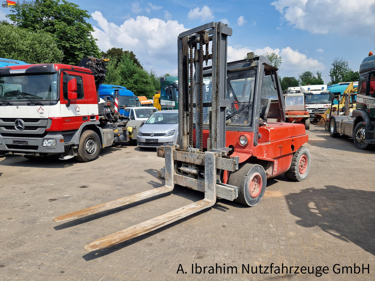 Linde H60 Tragfähigkeit 6000 kg ,3800 mm Hubhöhe, 2x vorhanden - Carrello elevatore diesel: foto 1 Linde H60 Tragfähigkeit 6000 kg ,3800 mm Hubhöhe, 2x vorhanden - Carrello elevatore diesel: foto 1