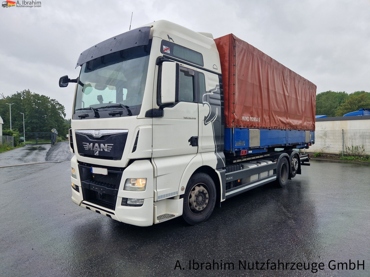 MAN TGX 26.440 BDF Chassis mit Brücke möglich - Camion centinato: foto 1 MAN TGX 26.440 BDF Chassis mit Brücke möglich - Camion centinato: foto 1