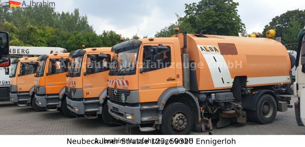 Mercedes-Benz 1823 DB 1823,Optifant 70, 3677 h Betriebsst., 2 Motors, 3 Pedals - Spazzatrice stradale: foto 2 Mercedes-Benz 1823 DB 1823,Optifant 70, 3677 h Betriebsst., 2 Motors, 3 Pedals - Spazzatrice stradale: foto 2