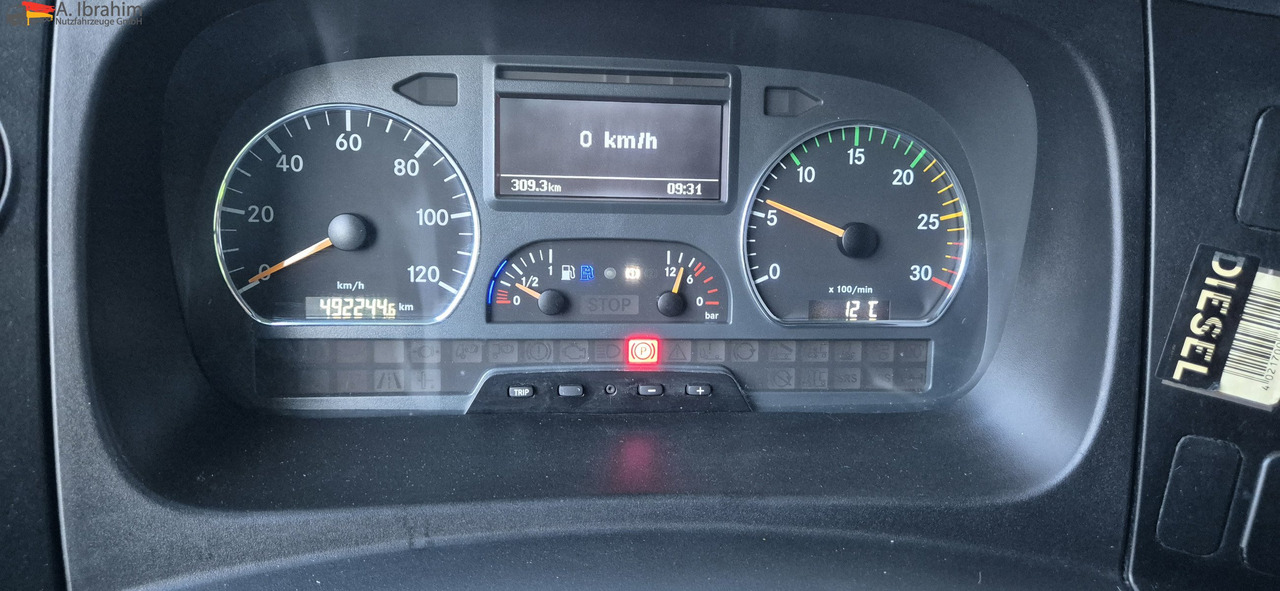 Furgone box Mercedes-Benz 816L LBW, Blatt gefedert: foto 13