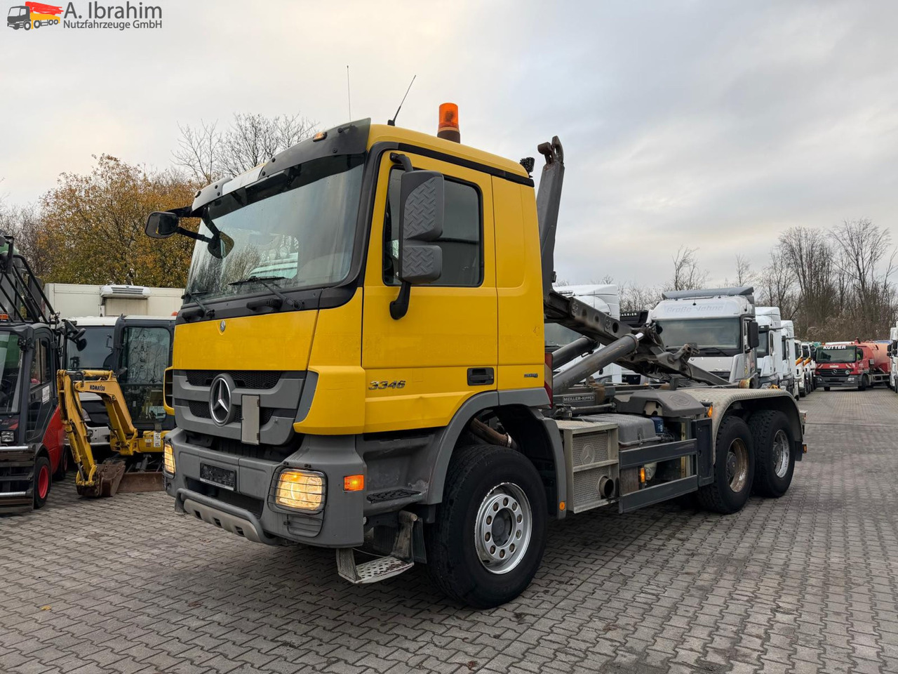 Mercedes-Benz Actros 3346 6x4 | Blatt Blatt | Meiller RK 20.60 - Autocarro scarrabile: foto 1 Mercedes-Benz Actros 3346 6x4 | Blatt Blatt | Meiller RK 20.60 - Autocarro scarrabile: foto 1