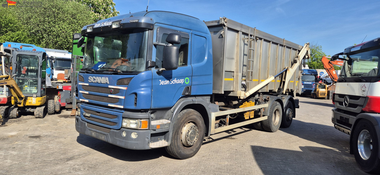 Scania P 380 Edelstahlkipper Tierentsorgung - Autocarro ribaltabile: foto 1 Scania P 380 Edelstahlkipper Tierentsorgung - Autocarro ribaltabile: foto 1