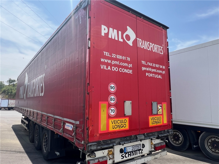 Semirimorchio centinato SCHMITZ CARGOBULL SCB-S3T TETO ELEVAR: foto 6