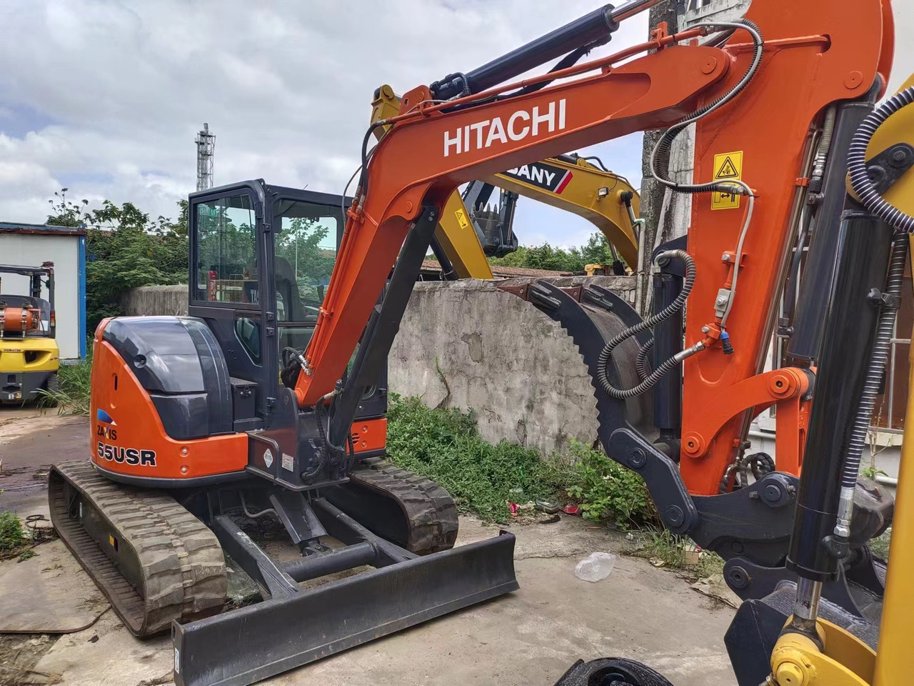 HITACHI ZX55 USR-5A - Miniescavatore: foto 4 HITACHI ZX55 USR-5A - Miniescavatore: foto 4