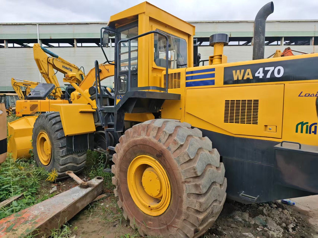 KOMATSU WA470 - Pala gommata: foto 1 KOMATSU WA470 - Pala gommata: foto 1