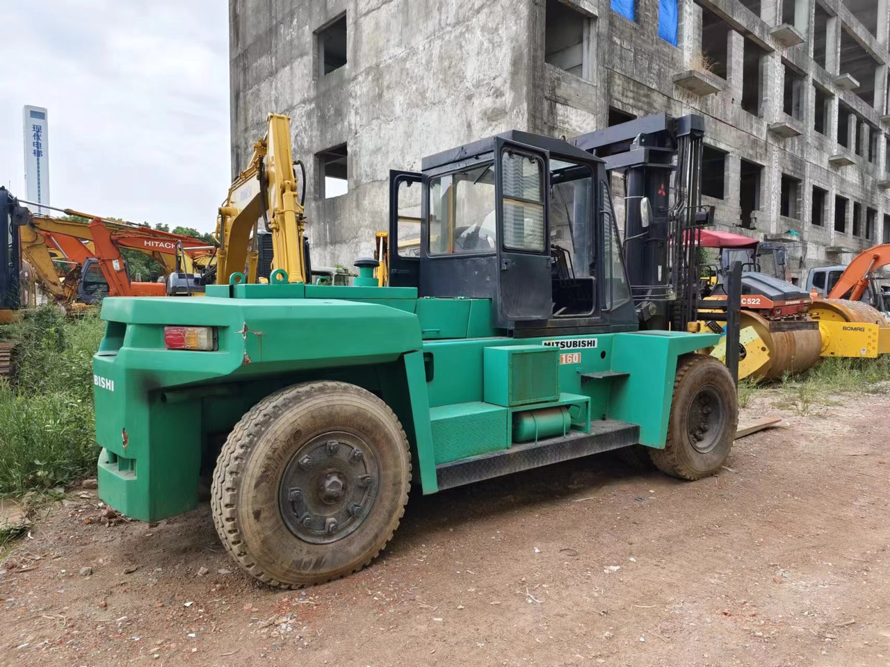 MITSUBISHI 16ton diesel forklift Japan made - Carrello elevatore diesel: foto 4 MITSUBISHI 16ton diesel forklift Japan made - Carrello elevatore diesel: foto 4