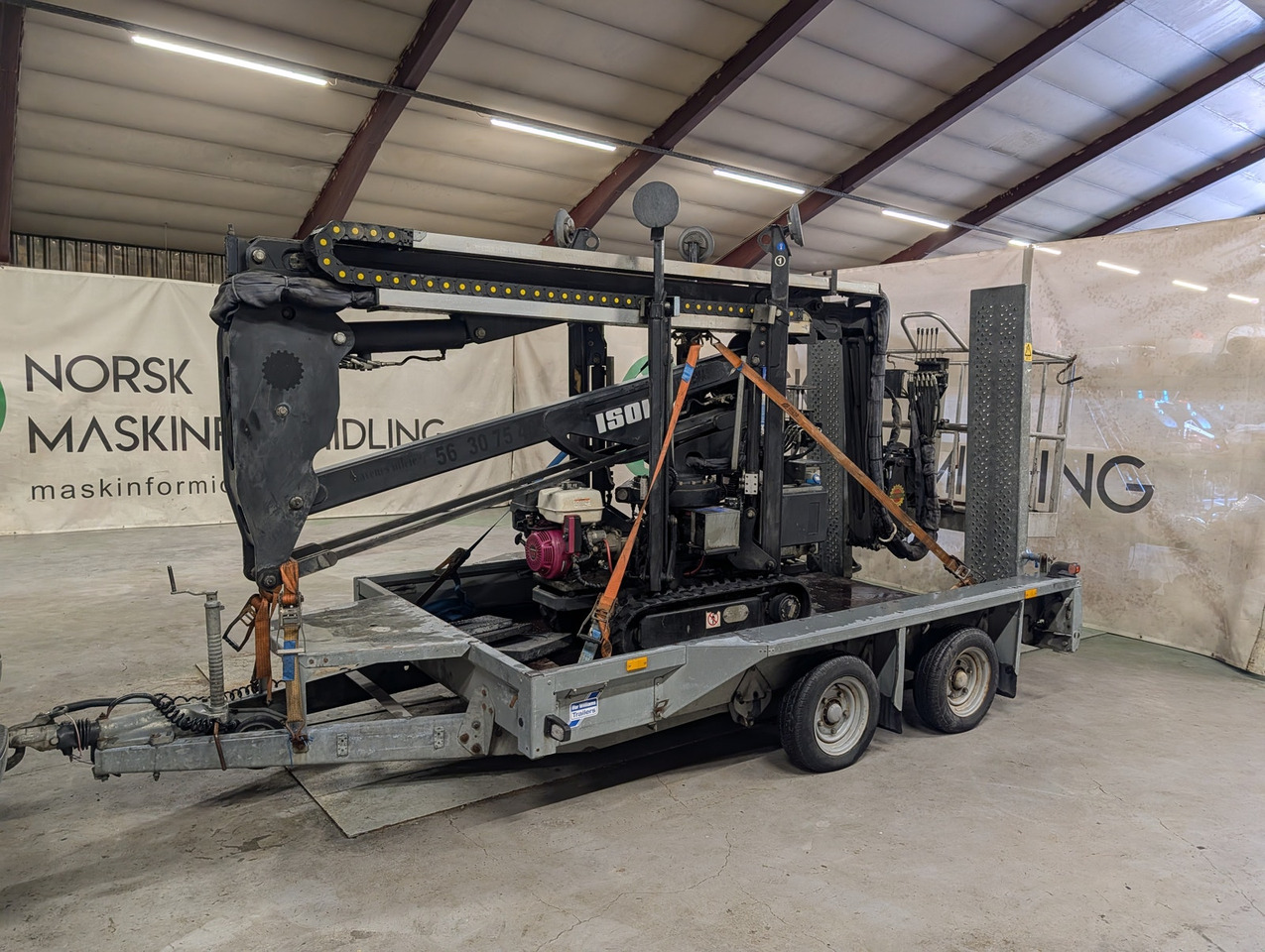 Isoli Easylift R160 på henger - Piattaforma aerea ragno: foto 1 Isoli Easylift R160 på henger - Piattaforma aerea ragno: foto 1