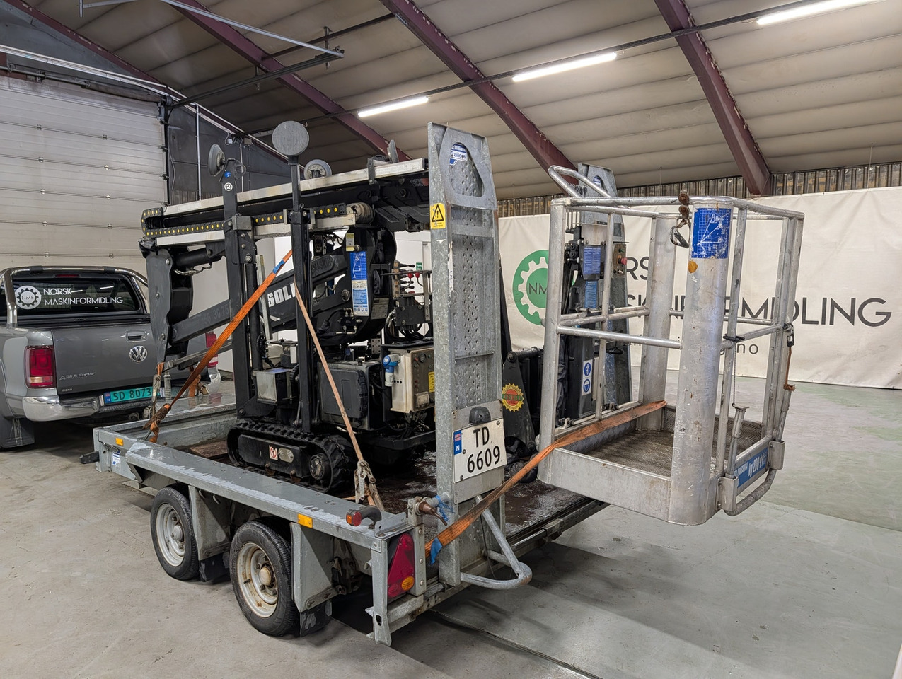 Isoli Easylift R160 på henger - Piattaforma aerea ragno: foto 3 Isoli Easylift R160 på henger - Piattaforma aerea ragno: foto 3