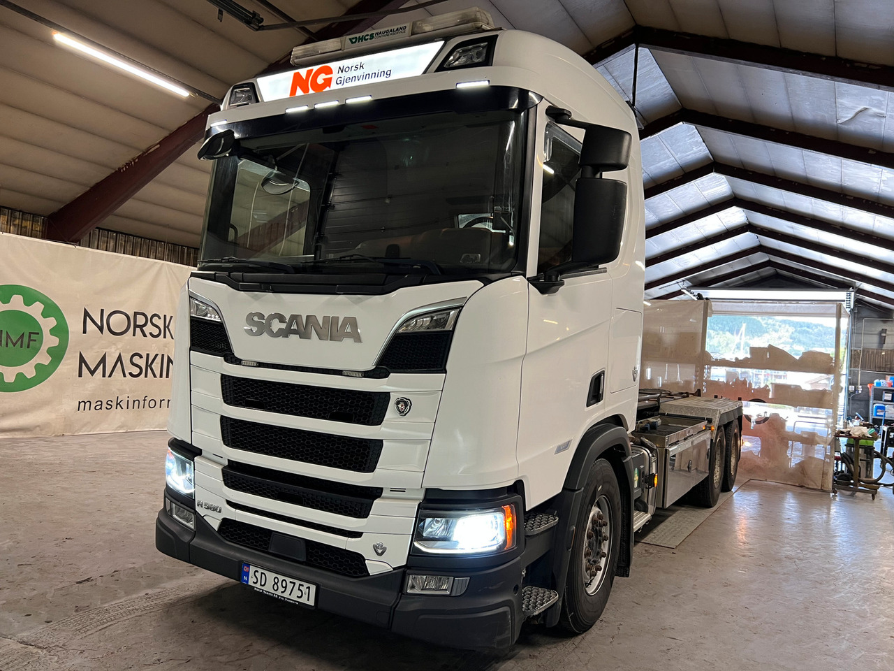 Scania R 580 med Joab krok - Autocarro scarrabile: foto 2 Scania R 580 med Joab krok - Autocarro scarrabile: foto 2