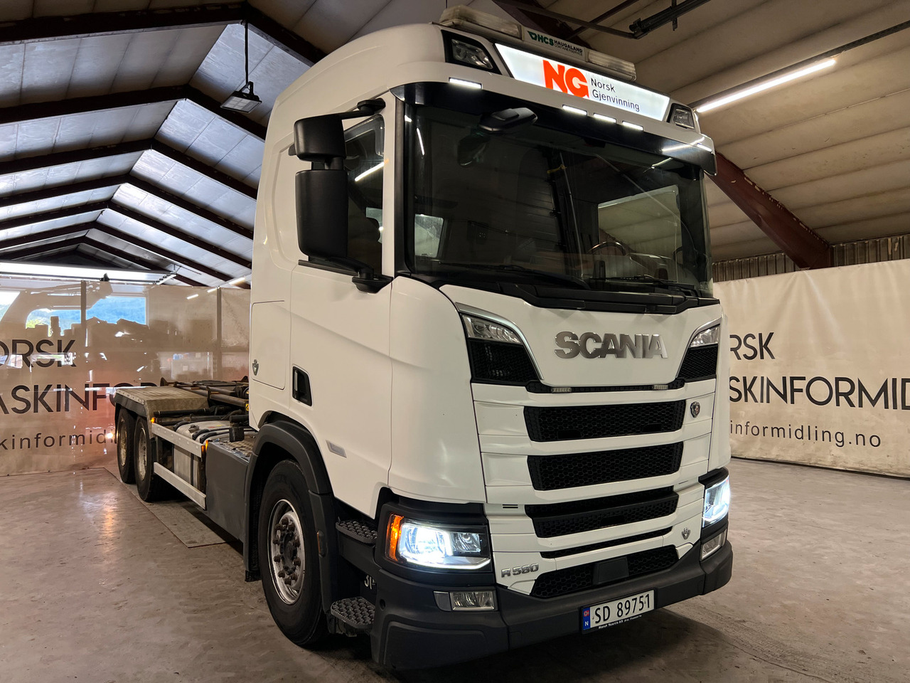 Scania R 580 med Joab krok - Autocarro scarrabile: foto 3 Scania R 580 med Joab krok - Autocarro scarrabile: foto 3