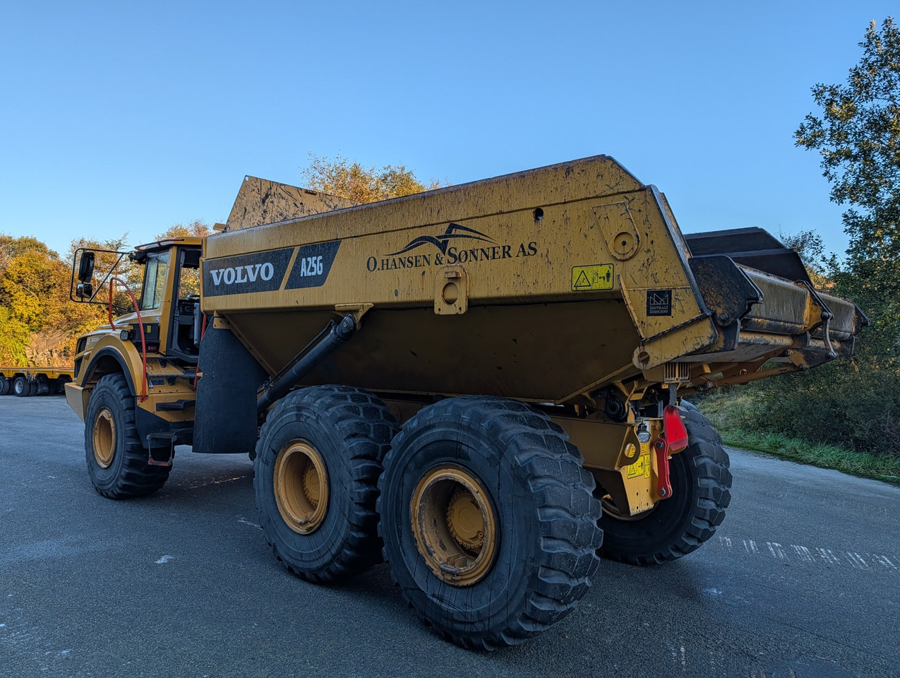 Volvo A25G på hvite skilt - Dumper articolato: foto 4 Volvo A25G på hvite skilt - Dumper articolato: foto 4