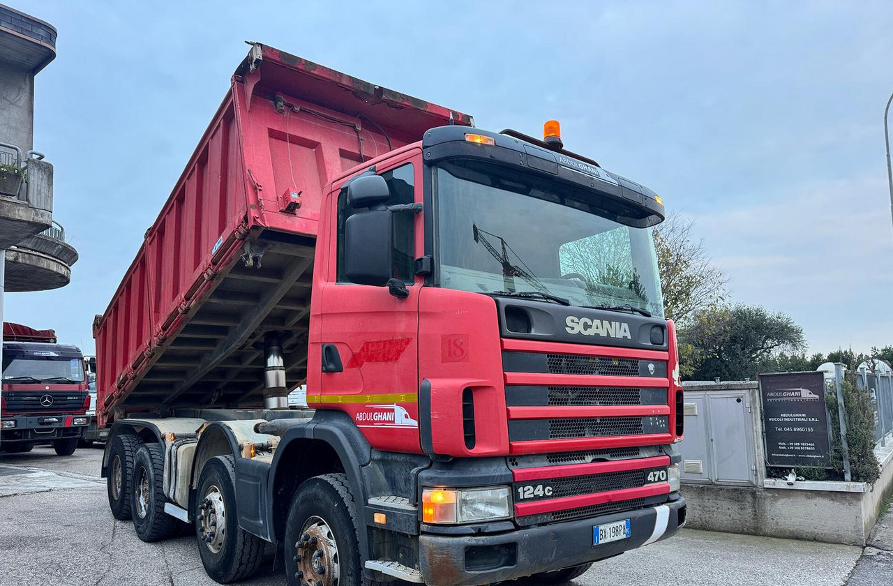 Scania R124/470 Ribaltabile 8X4 - Autocarro ribaltabile: foto 1 Scania R124/470 Ribaltabile 8X4 - Autocarro ribaltabile: foto 1