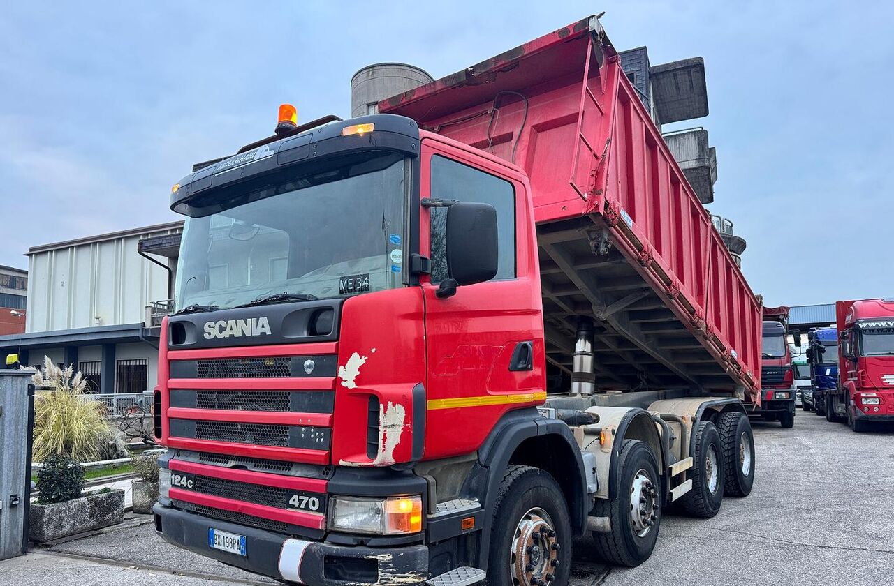 Scania R124/470 Ribaltabile 8X4 - Autocarro ribaltabile: foto 2 Scania R124/470 Ribaltabile 8X4 - Autocarro ribaltabile: foto 2