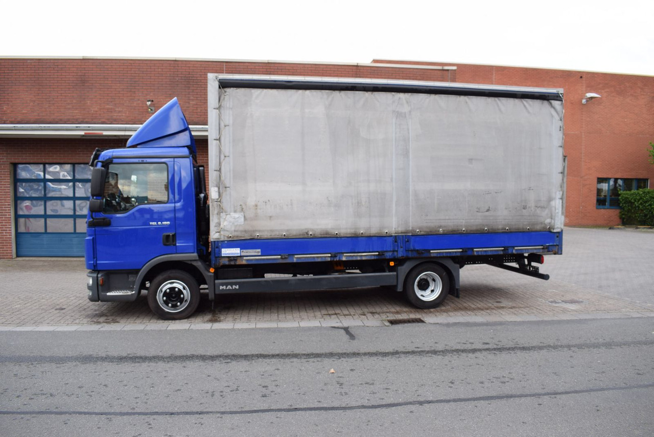 MAN TGL 8.180 Pritsche Schiebeplane Klima 3-Sitzer - Furgone centinato: foto 3 MAN TGL 8.180 Pritsche Schiebeplane Klima 3-Sitzer - Furgone centinato: foto 3