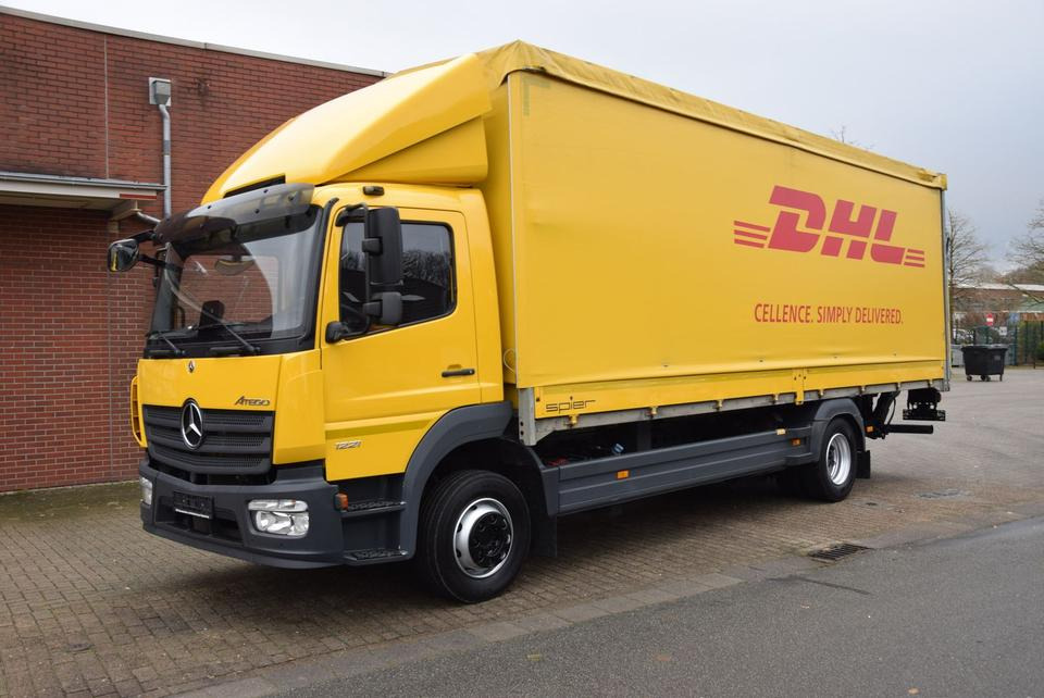 Mercedes-Benz Atego II 1221 Schiebeplane Klima Standheizung - Camion centinato: foto 1 Mercedes-Benz Atego II 1221 Schiebeplane Klima Standheizung - Camion centinato: foto 1