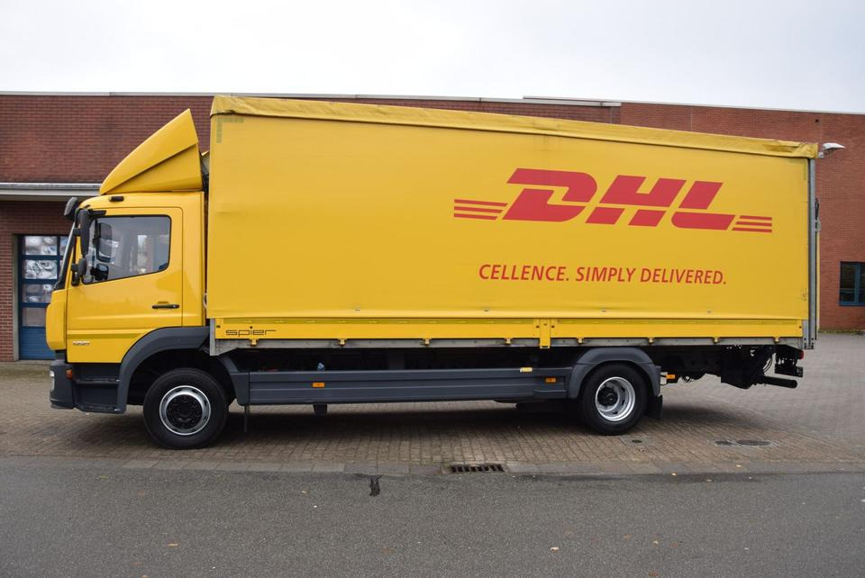 Mercedes-Benz Atego II 1221 Schiebeplane Klima Standheizung - Camion centinato: foto 2 Mercedes-Benz Atego II 1221 Schiebeplane Klima Standheizung - Camion centinato: foto 2