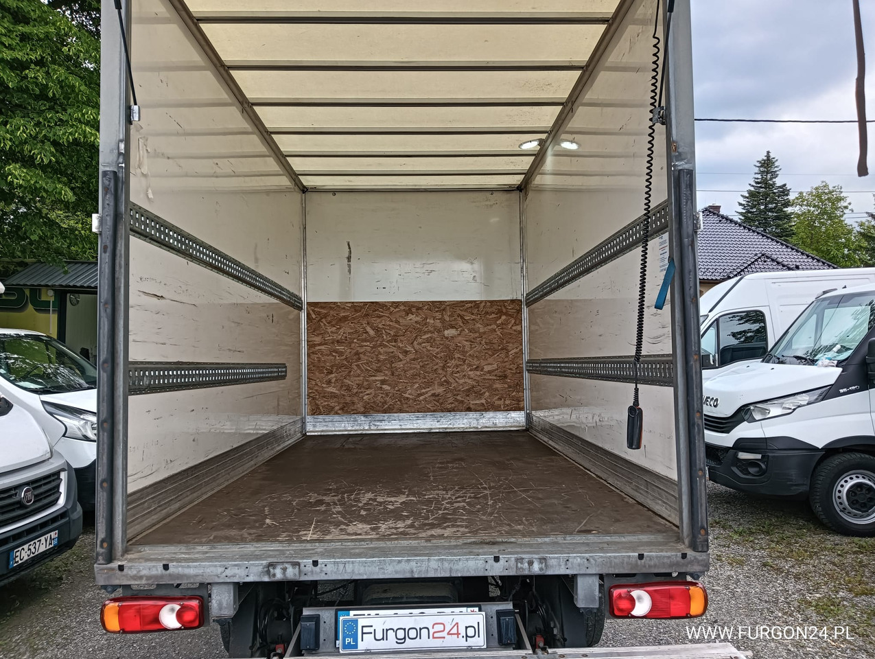 Furgone box FIAT DUCATO KONTENER WINDA NR 886: foto 8